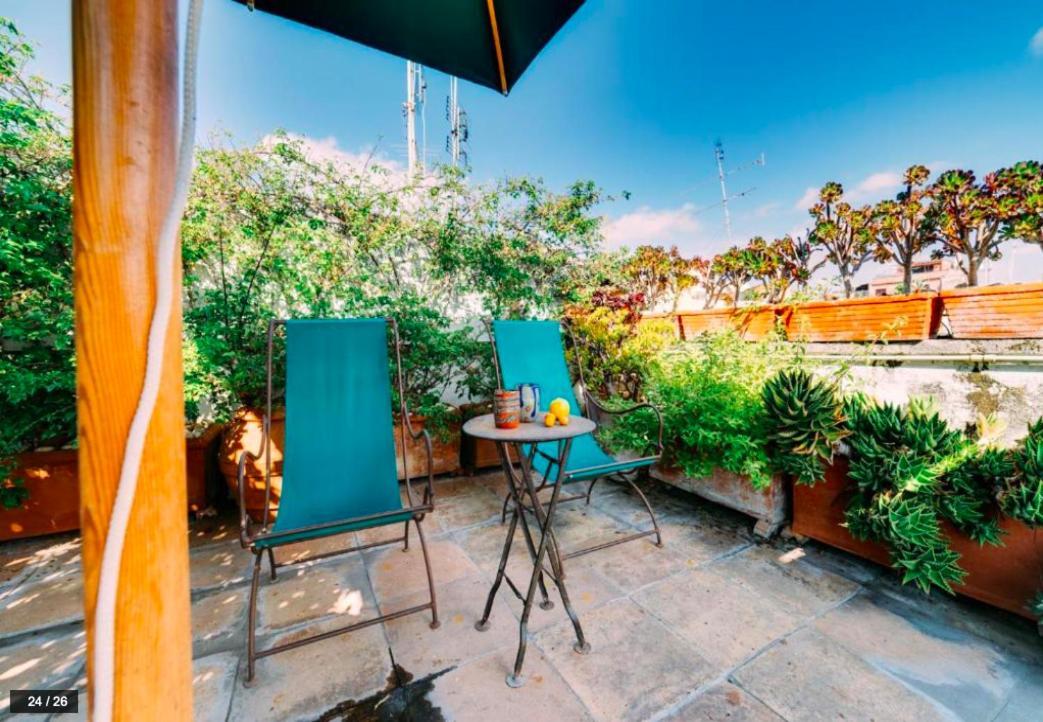 Luxury Art Apartment In Trastevere With Terrace Rom Exteriör bild