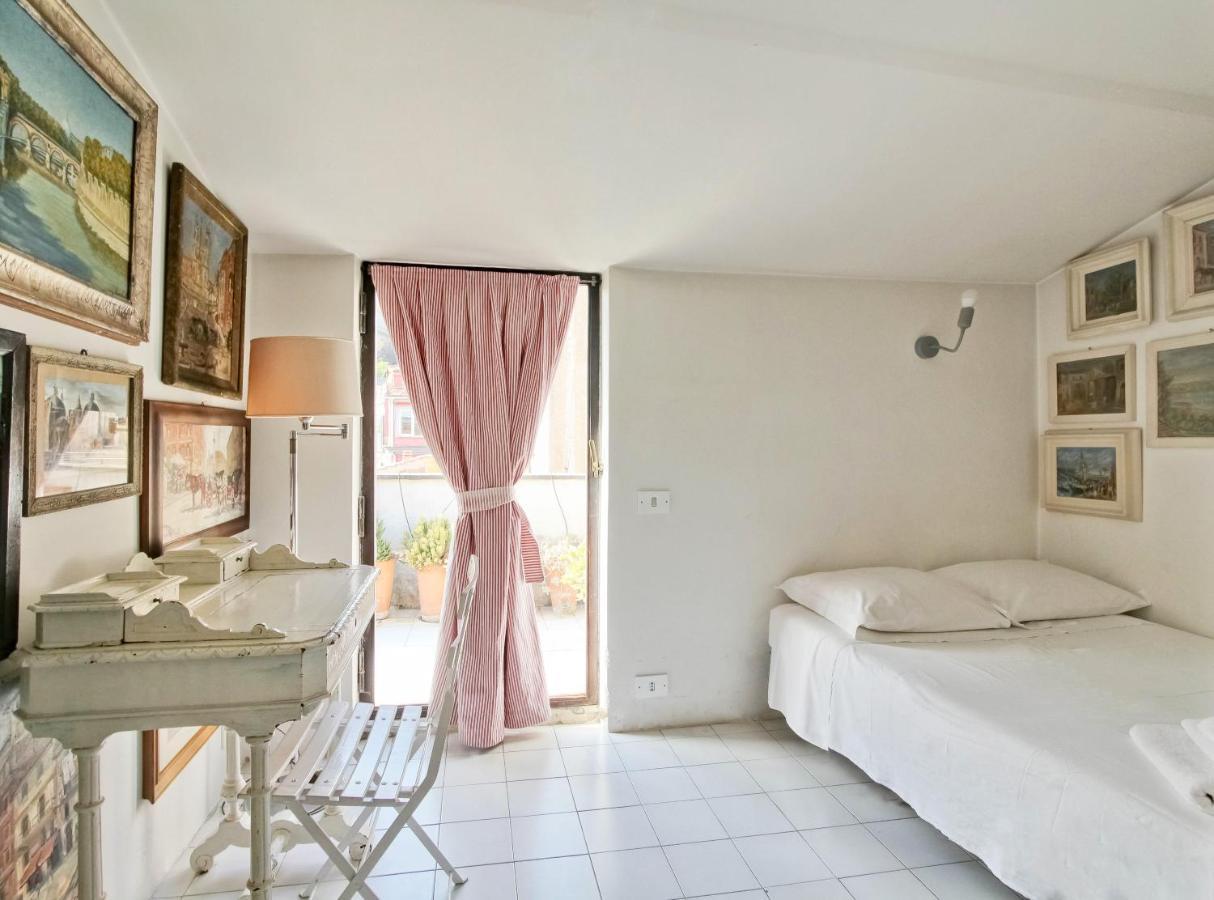 Luxury Art Apartment In Trastevere With Terrace Rom Exteriör bild